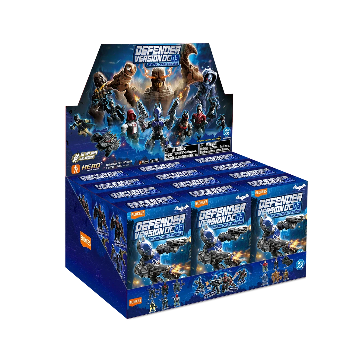 DC Defender Version 03 Arkham: Chaos Prologue | Blokees product image 18, provided for visual reference and product detail