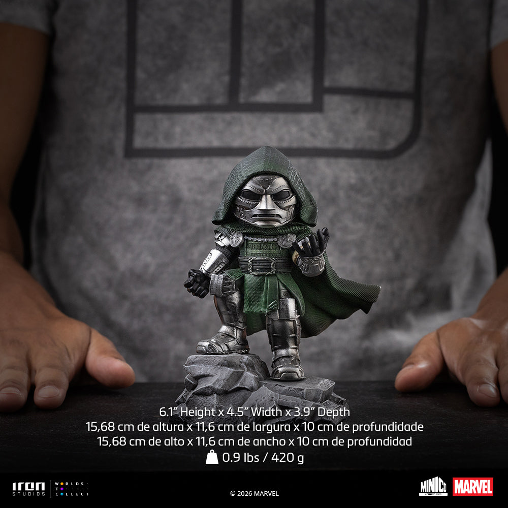 Pre-Order - Statue Doctor Doom - Avengers: Doomsday - Minico - Iron Studios product image 6, provided for visual reference