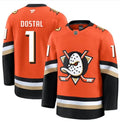 Lukas Dostal Anaheim Ducks 2025 Premium Jersey - Orange product image 1
