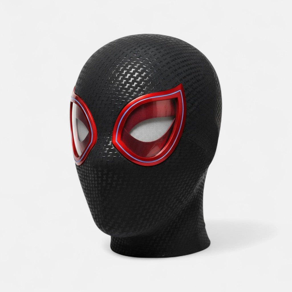 Miles Morales Mask with Blinking Movable Eyes product image 2, provided for visual reference and product detail review