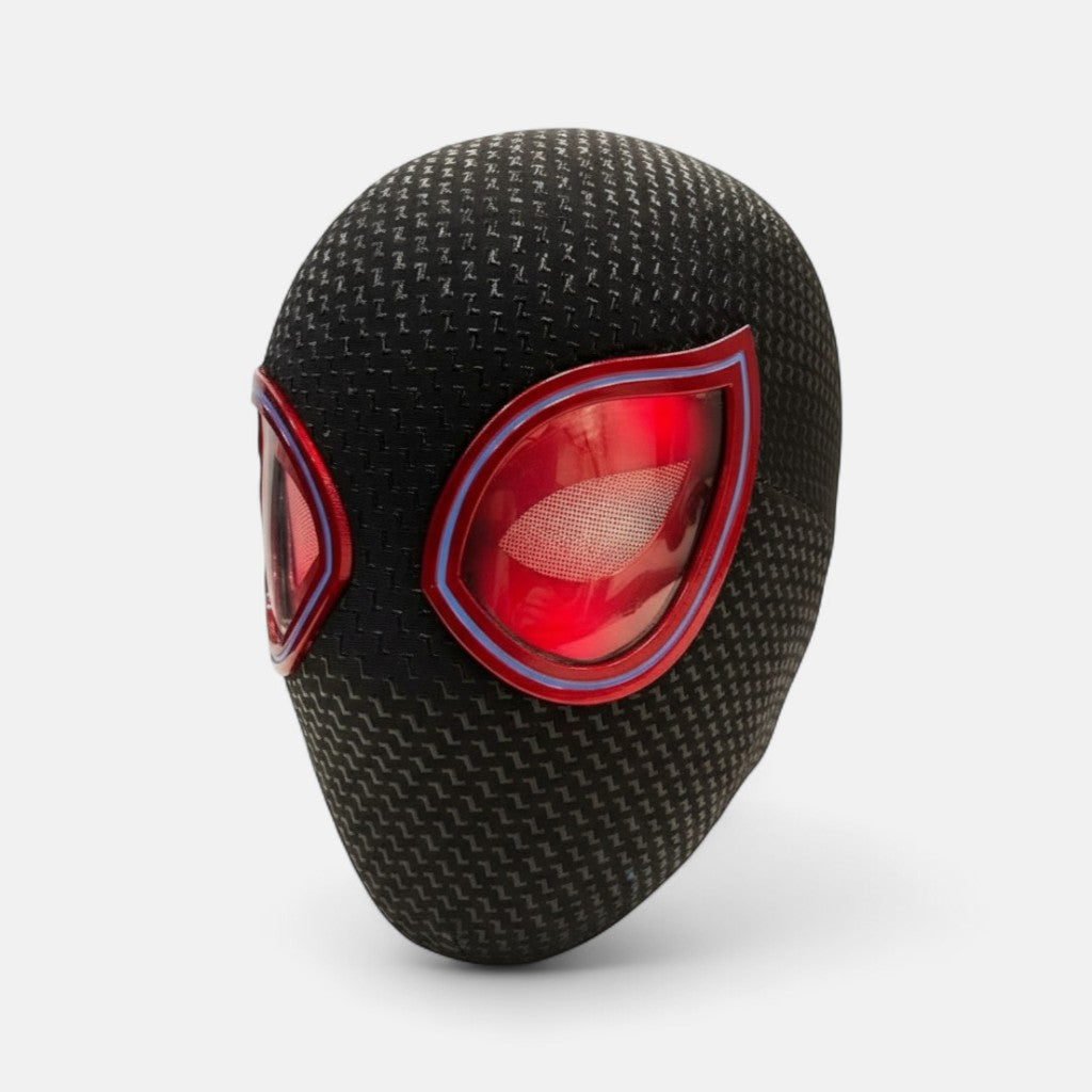 Miles Morales Mask with Blinking Movable Eyes product image 3, provided for visual reference and product detail review