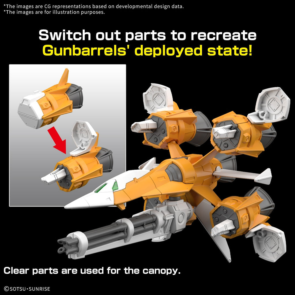 Gundam 1/144 Gunpla Option Parts Set 14 (Gunbarrel Striker) Model Kit product image 3, provided for visual reference and