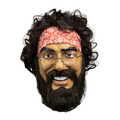 Cheech & Chong - Chong Deluxe Injection Mask product image 1, provided for visual reference and product detail review
