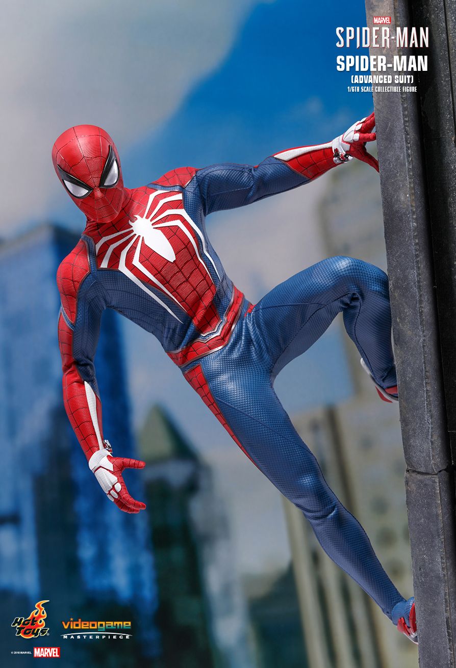 Hot Toys Spider-Man (Advanced Suit Version) 1/6 Scale Action Figure product image 3, provided for visual reference and