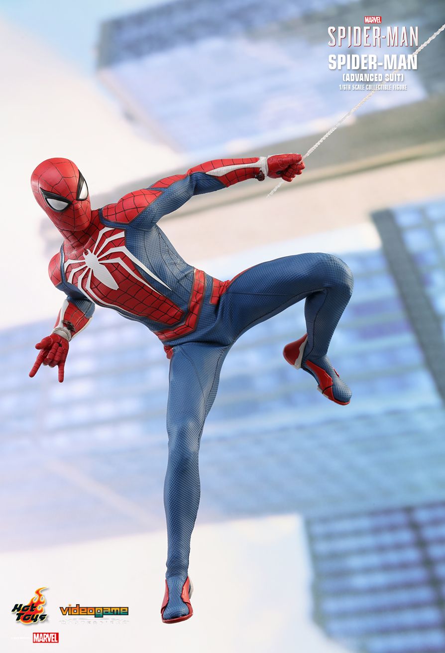 Hot Toys Spider-Man (Advanced Suit Version) 1/6 Scale Action Figure product image 4, provided for visual reference and