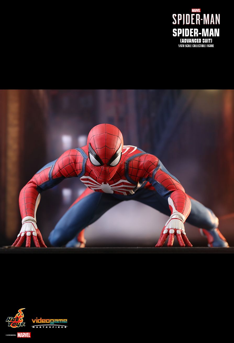 Hot Toys Spider-Man (Advanced Suit Version) 1/6 Scale Action Figure product image 9, provided for visual reference and