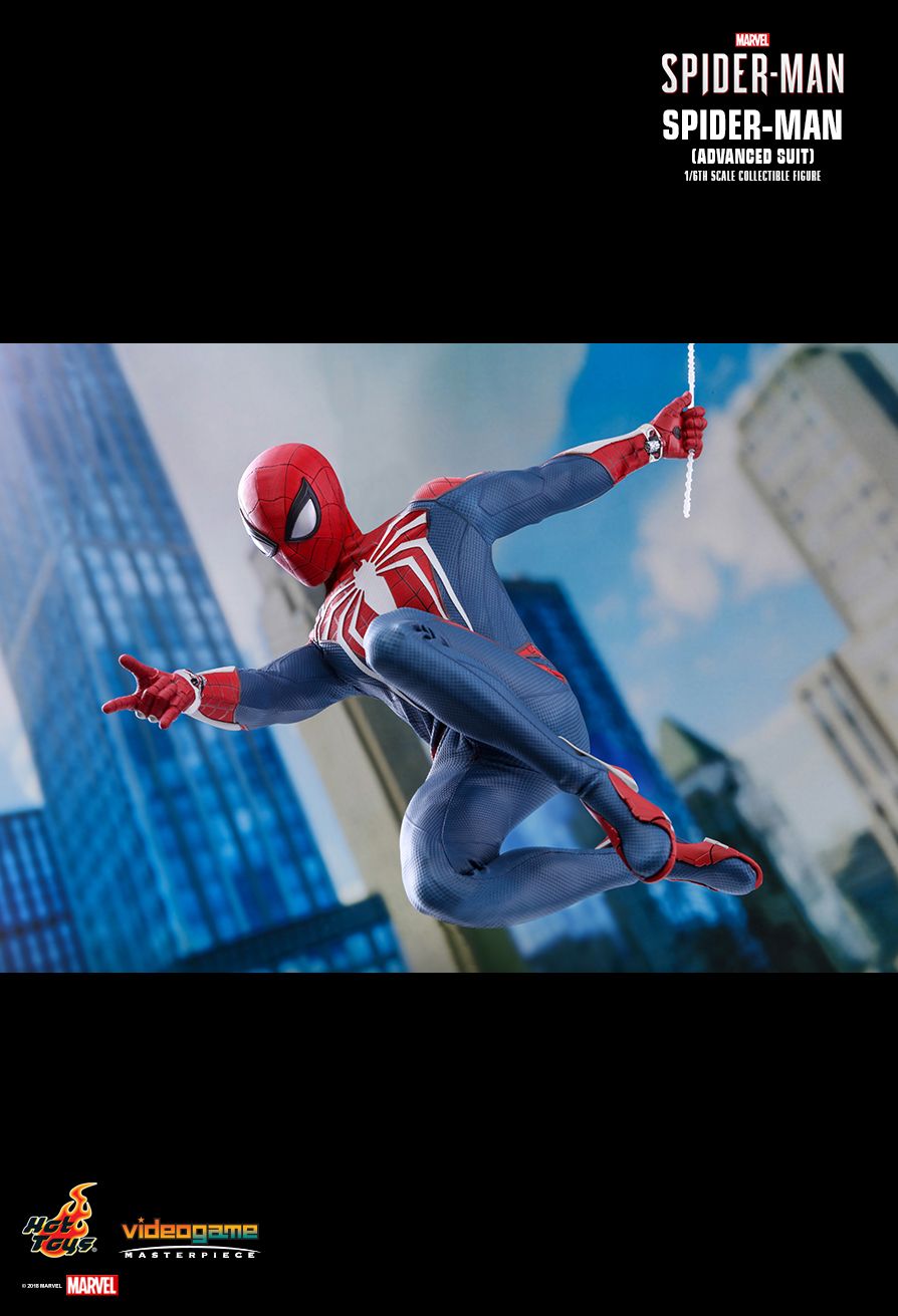 Hot Toys Spider-Man (Advanced Suit Version) 1/6 Scale Action Figure product image 11, provided for visual reference and