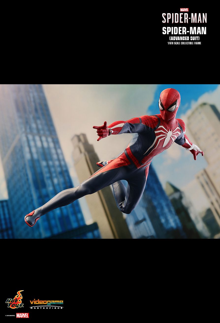 Hot Toys Spider-Man (Advanced Suit Version) 1/6 Scale Action Figure product image 12, provided for visual reference and