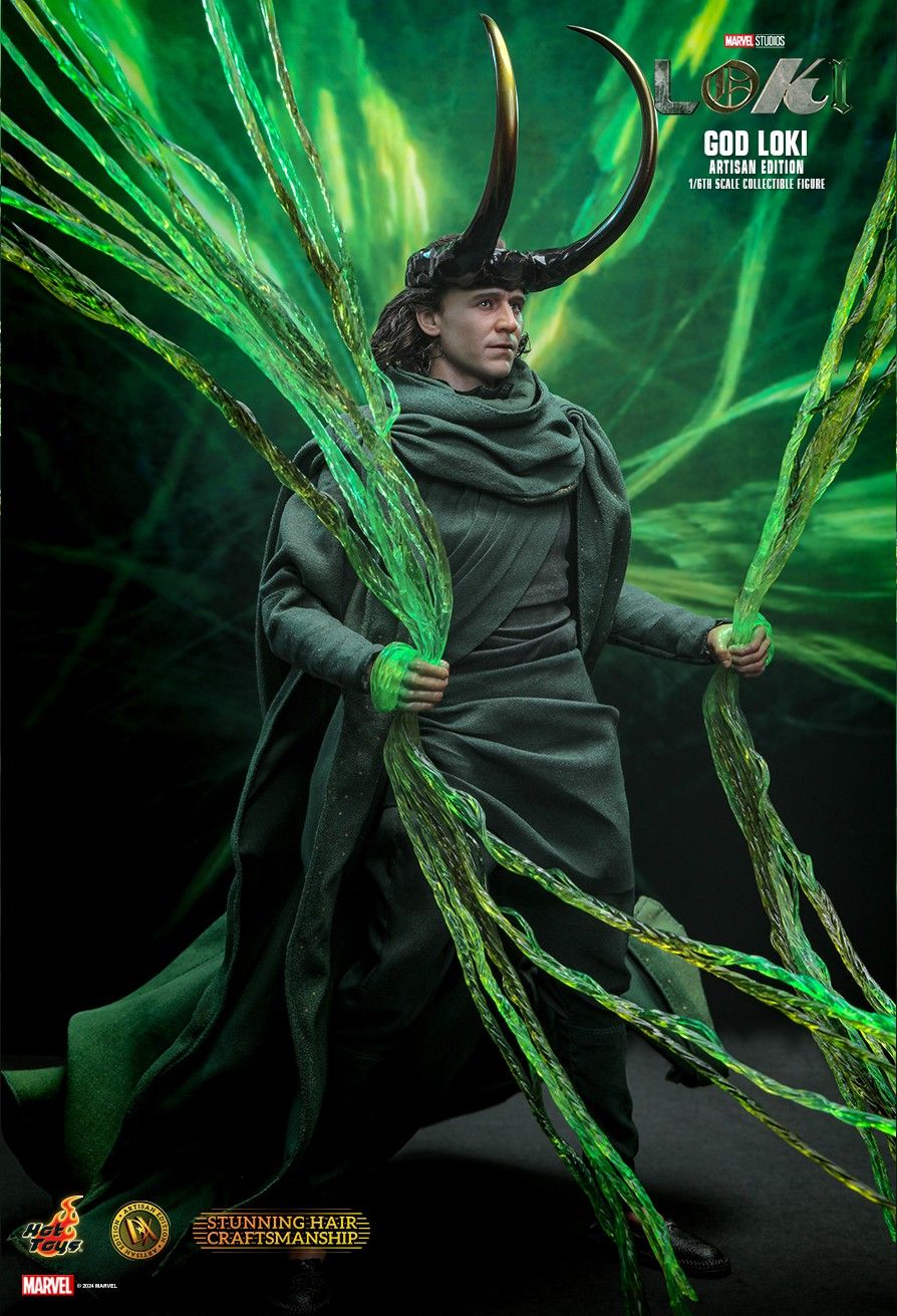 Hot Toys God Loki (Artisan Edition) 1/6 Scale Action Figure product image 4, provided for visual reference and product