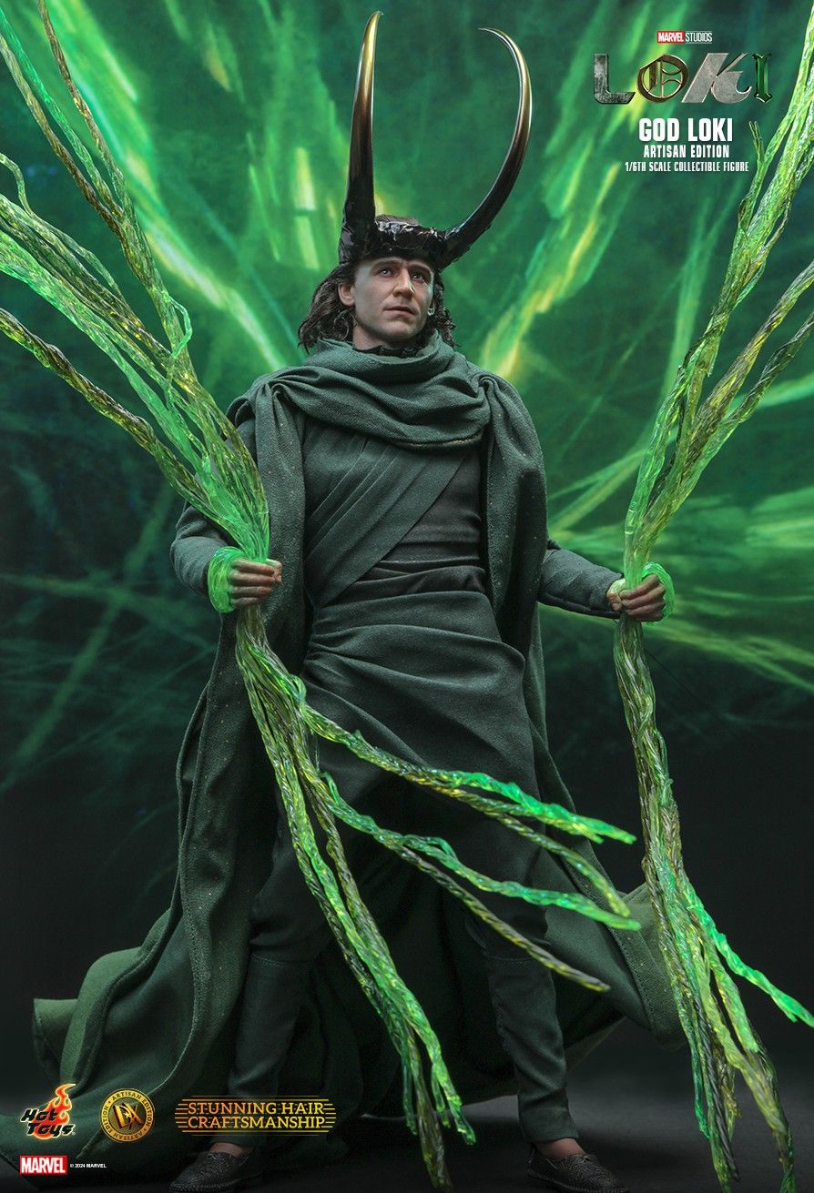 Hot Toys God Loki (Artisan Edition) 1/6 Scale Action Figure product image 7, provided for visual reference and product