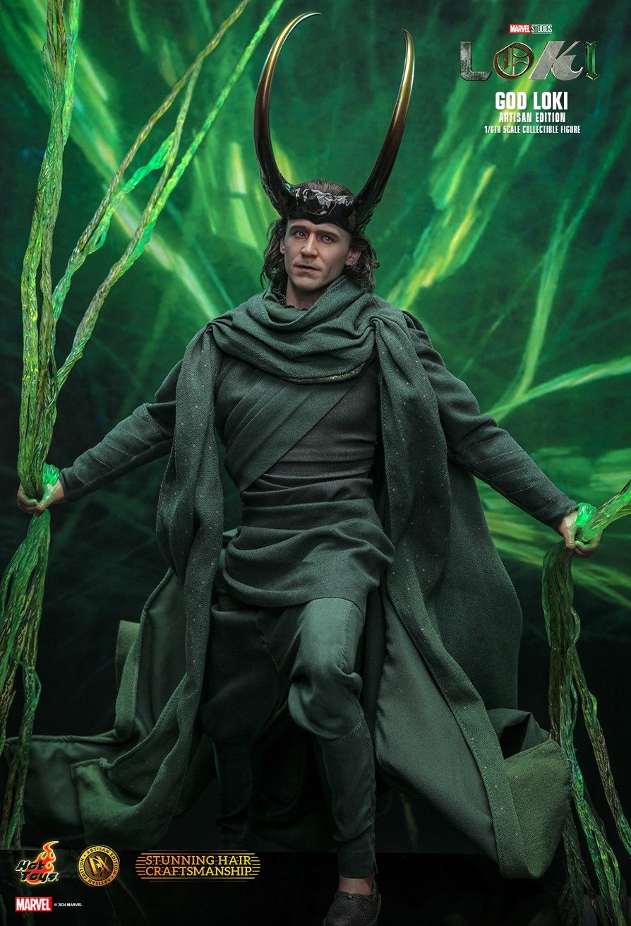 Hot Toys God Loki (Artisan Edition) 1/6 Scale Action Figure product image 3, provided for visual reference and product