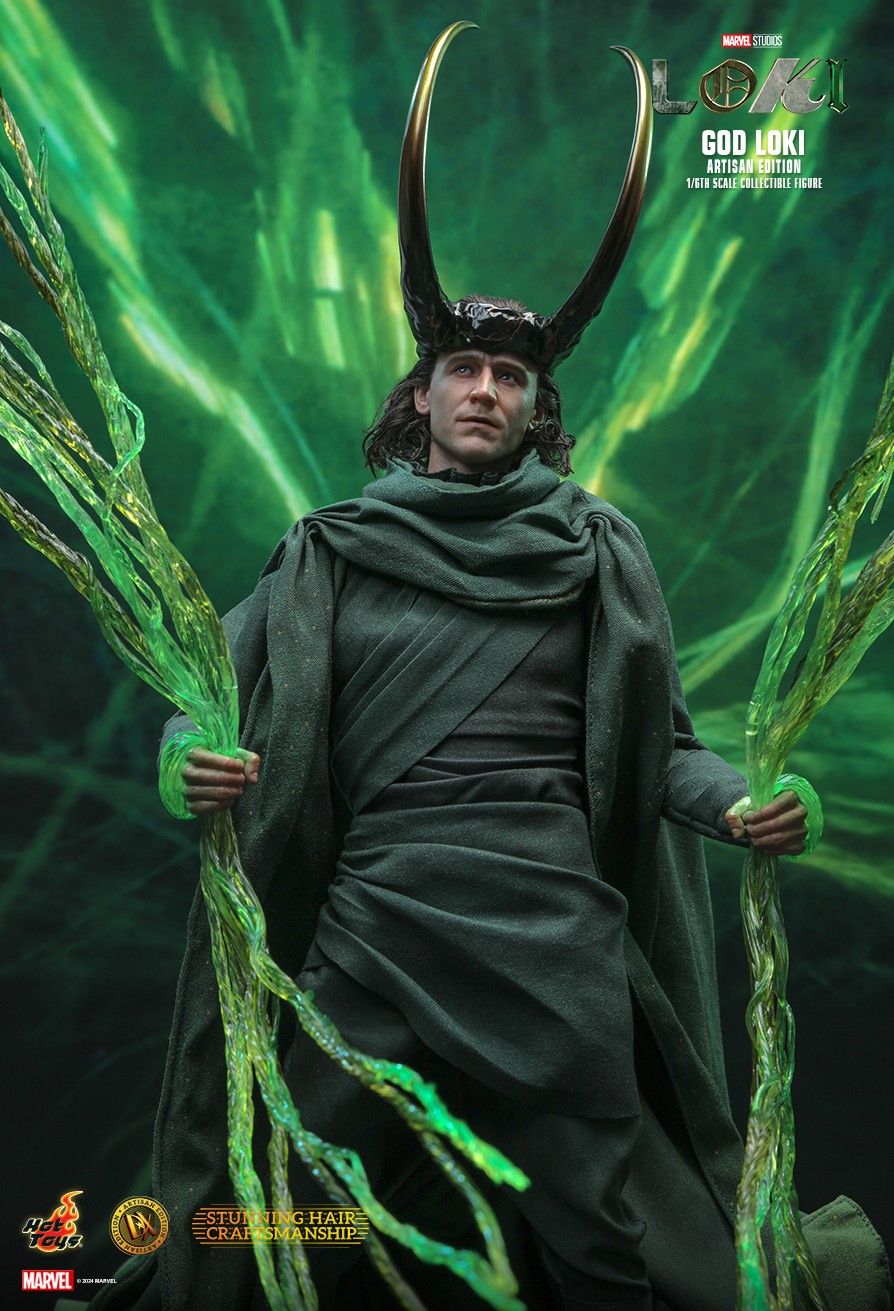 Hot Toys God Loki (Artisan Edition) 1/6 Scale Action Figure product image 5, provided for visual reference and product