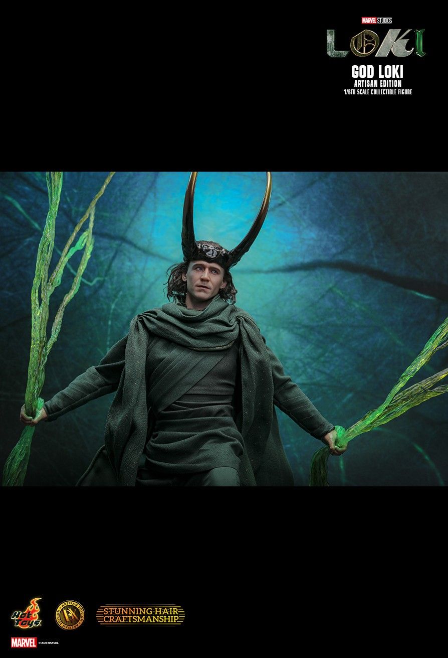 Hot Toys God Loki (Artisan Edition) 1/6 Scale Action Figure product image 14, provided for visual reference and product