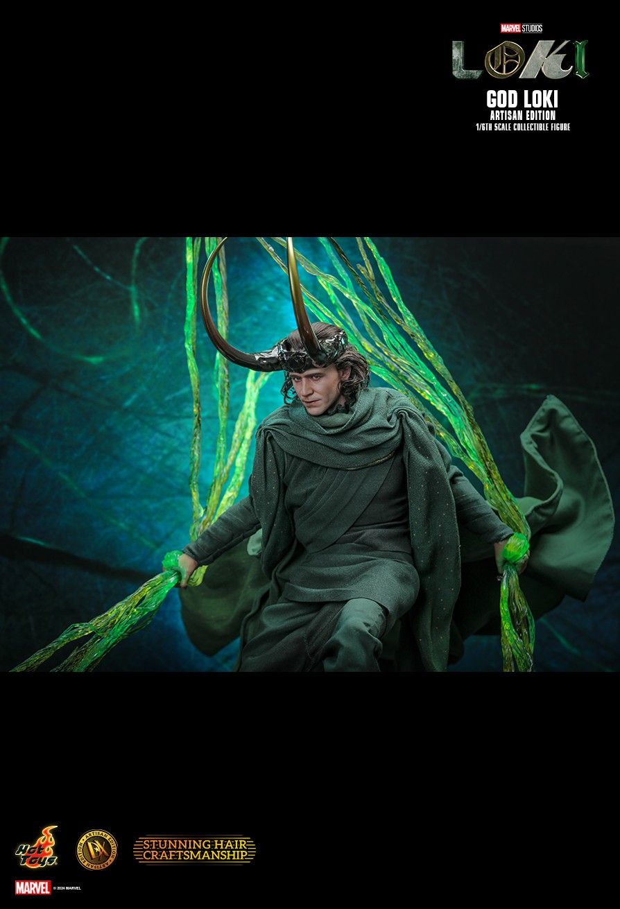 Hot Toys God Loki (Artisan Edition) 1/6 Scale Action Figure product image 12, provided for visual reference and product