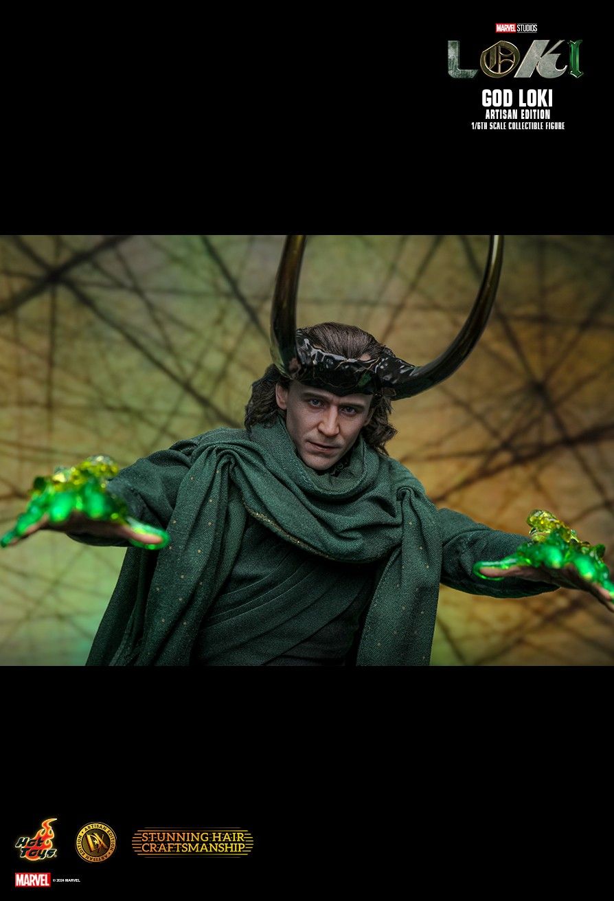 Hot Toys God Loki (Artisan Edition) 1/6 Scale Action Figure product image 17, provided for visual reference and product