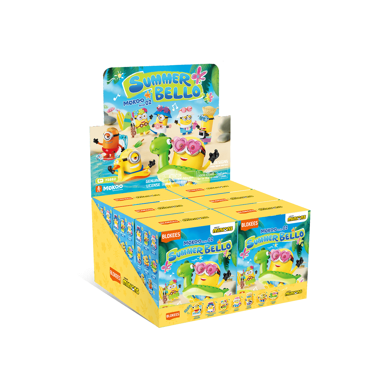 Blokees Minions Mokoo Series - 02 Summer Bello product image 10, provided for visual reference and product detail review