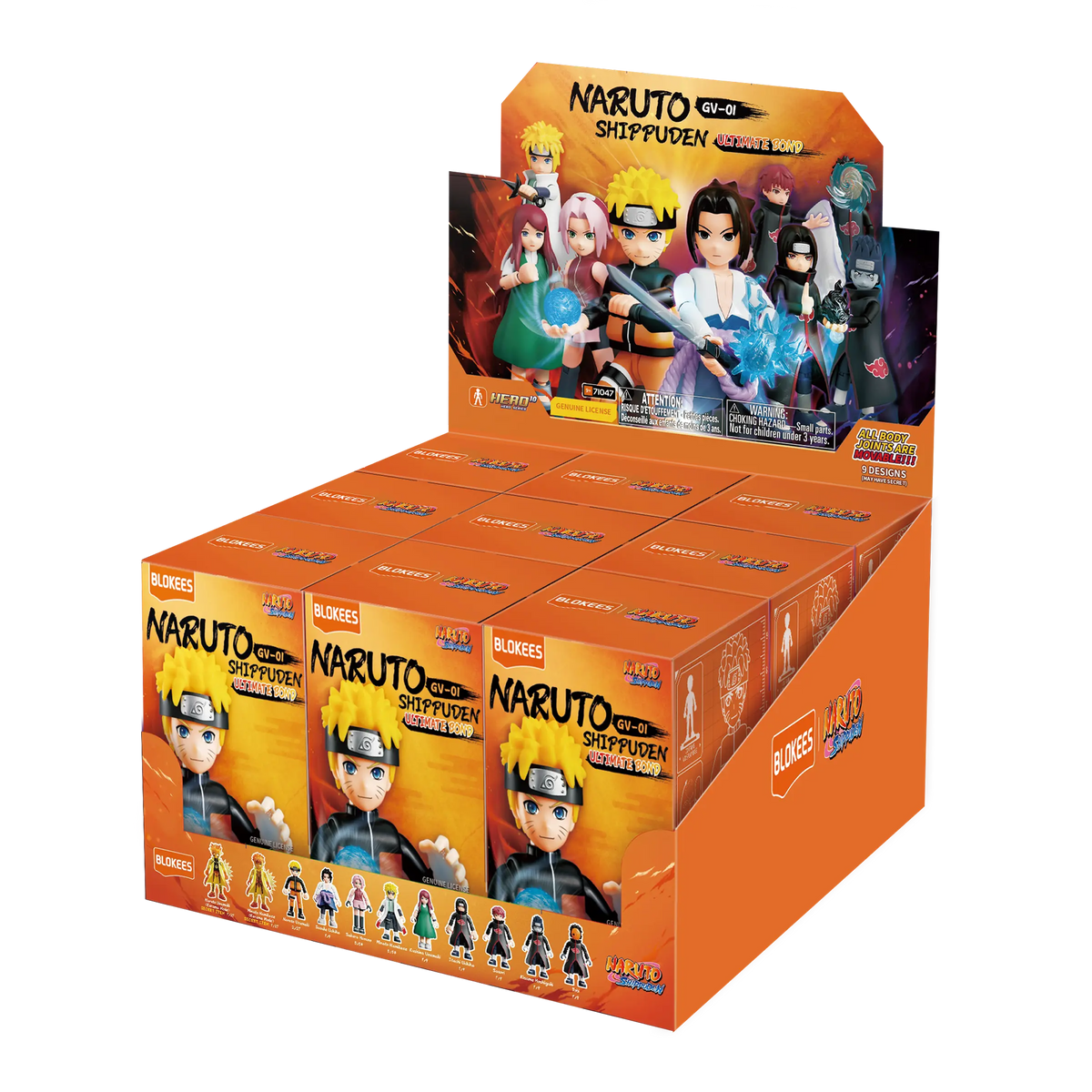 NARUTO SHIPPUDEN GV01 Ultimate Bond | Blokees product image 14, provided for visual reference and product detail review