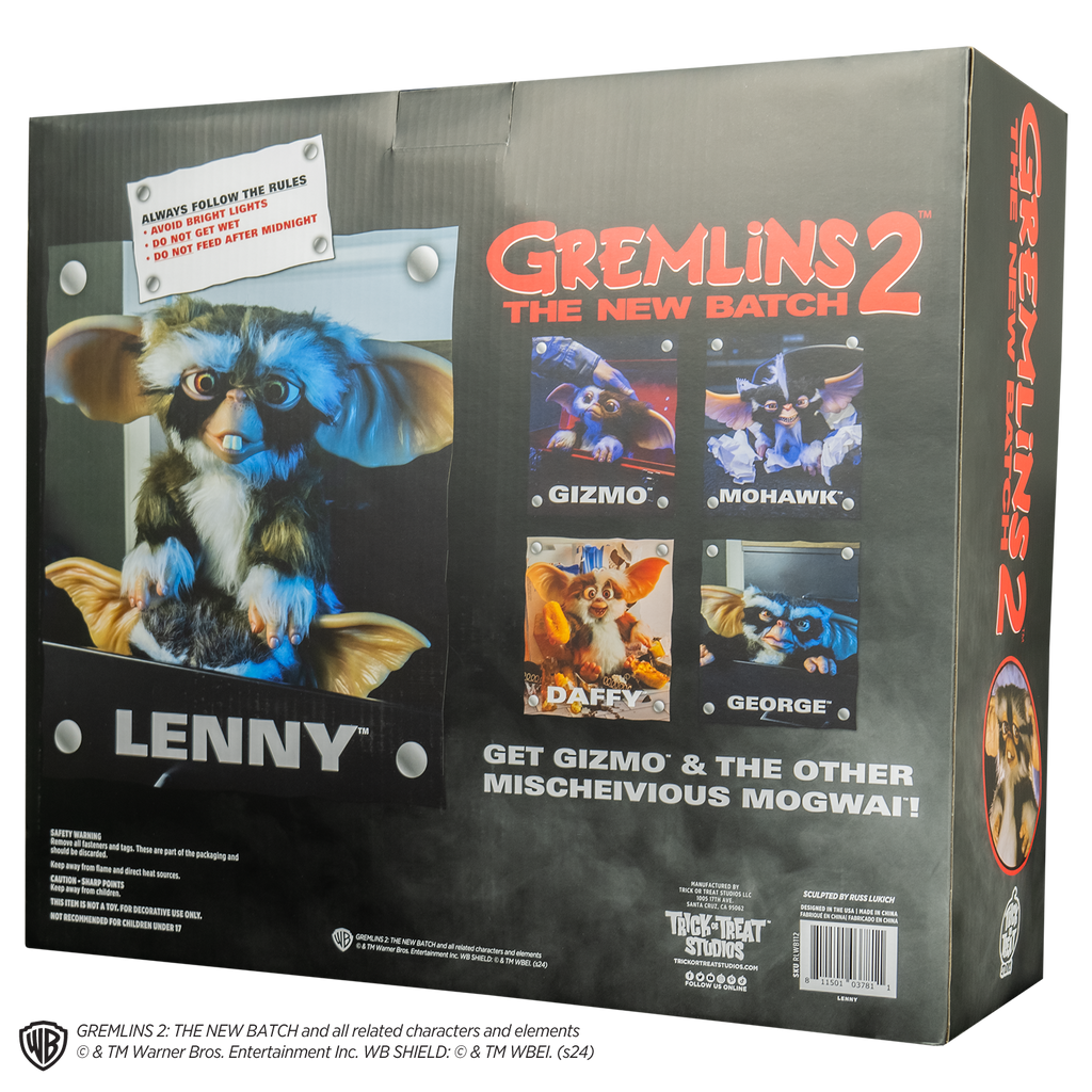 Gremlins 2: The New Batch - Lenny Mogwai Prop product image 7, provided for visual reference and product detail review