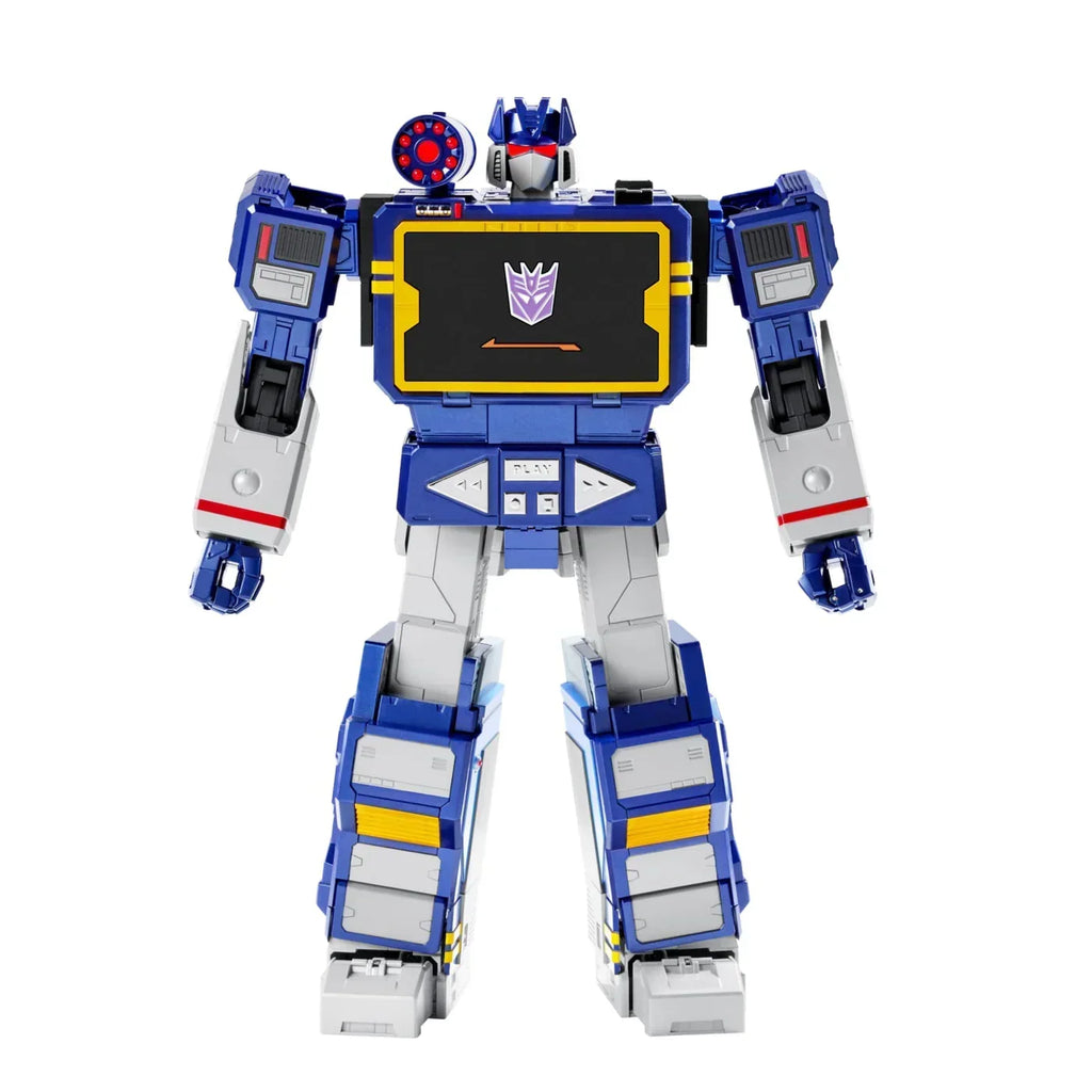 Robosen Transformers G1 Soundwave Flagship Series Auto-Converting Robot Figure product image 12, provided for visual