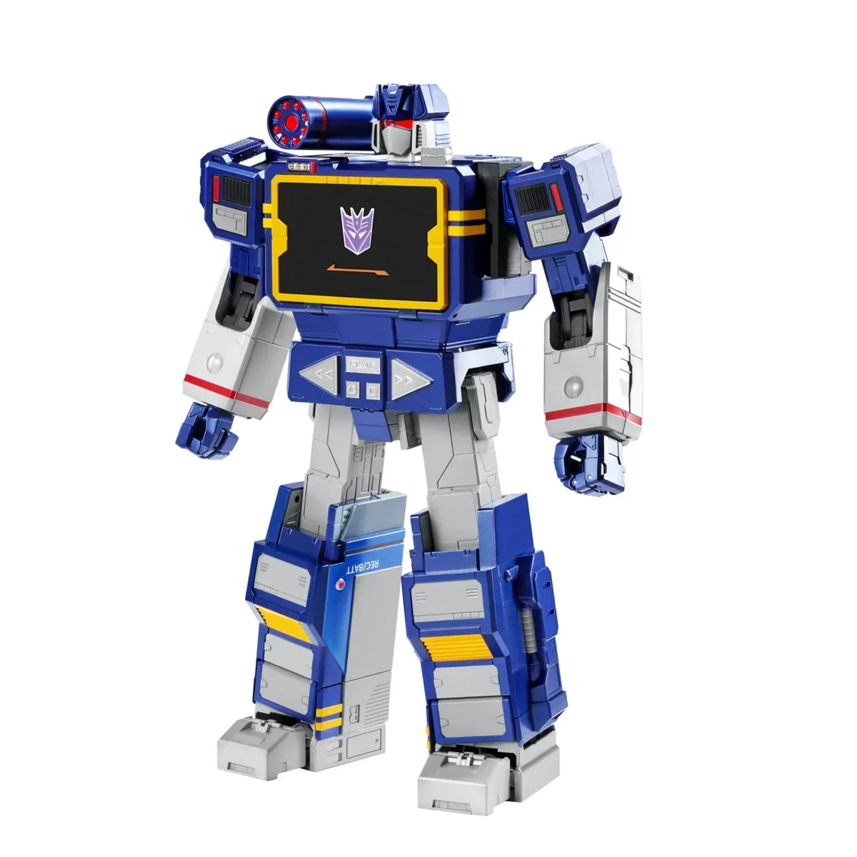 Robosen Transformers G1 Soundwave Flagship Series Auto-Converting Robot Figure product image 8, provided for visual