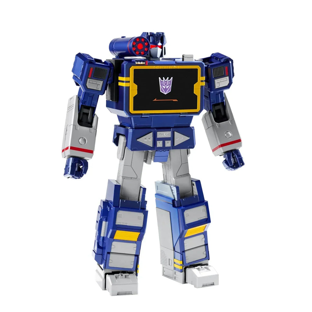 Robosen Transformers G1 Soundwave Flagship Series Auto-Converting Robot Figure product image 7, provided for visual