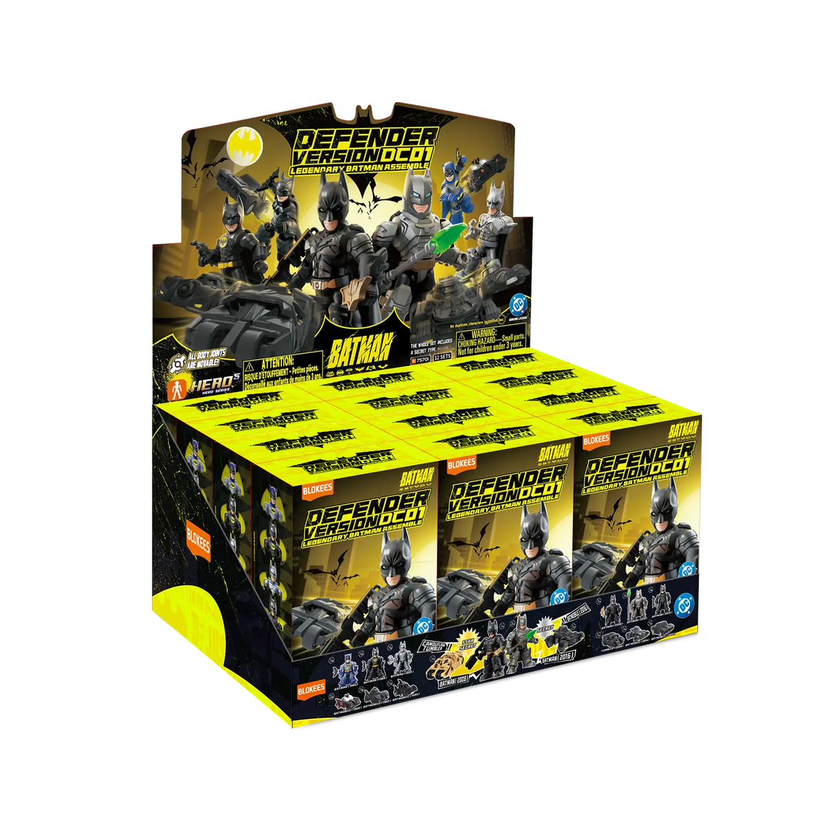 DC Defender Version 01 Legendary Batman Assemble | Blokees product image 19, provided for visual reference and product