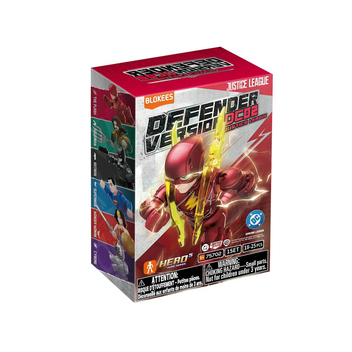 DC Defender Version 02 Justice League | Blokees product image 14, provided for visual reference and product detail review