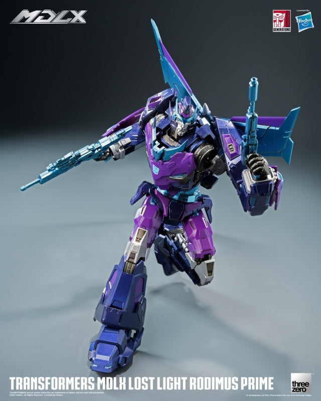SDCC 2025 ThreeZero MDLX Transformers Lost Light Rodimus Action Figure Exclusive product image 3, provided for visual