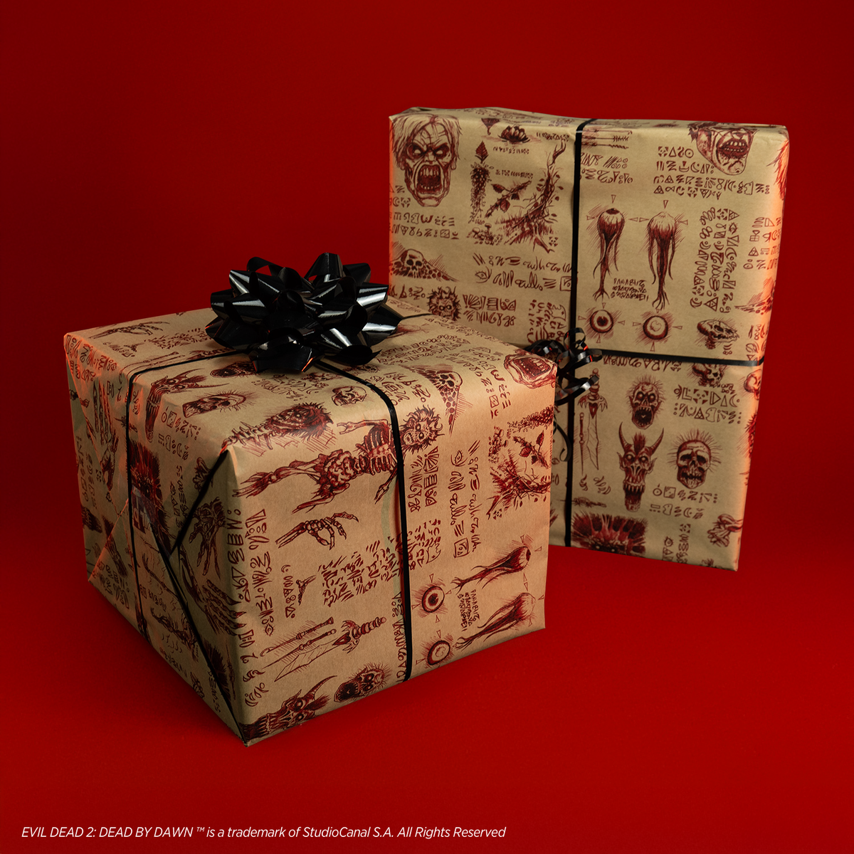 Evil Dead 2 - Necronomicon Wrapping Paper product image 1, provided for visual reference and product detail review