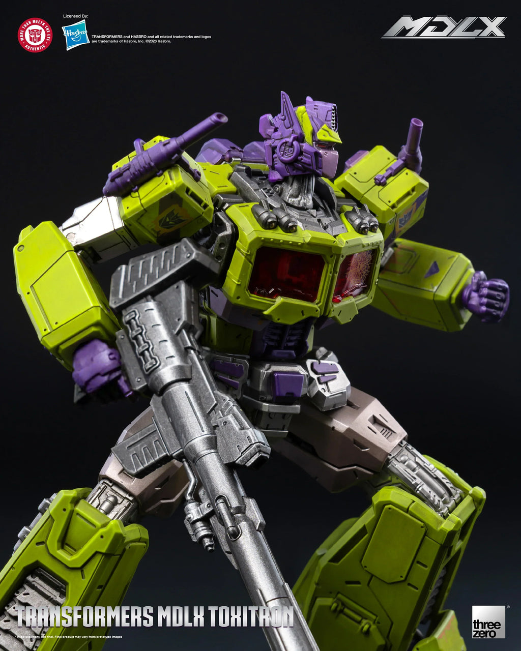 ThreeZero Transformers Toxitron MDLX Action Figure Exclusive product image 7, provided for visual reference and product