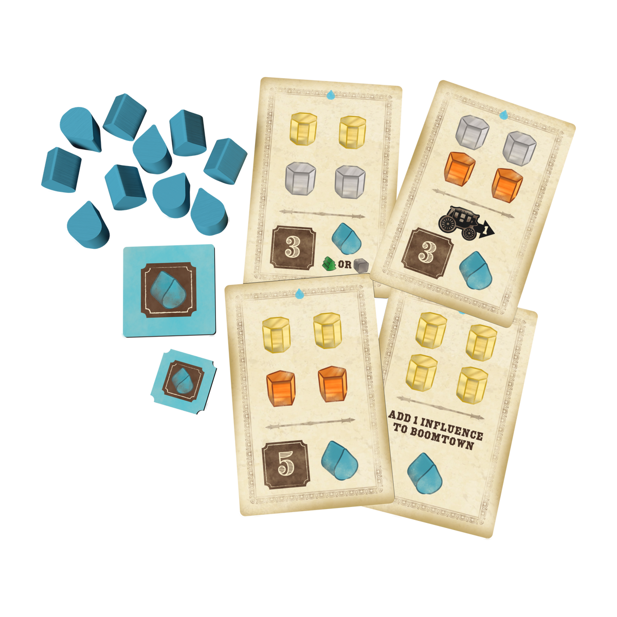 Gold West 2nd Edition product image 2, provided for visual reference and product detail review