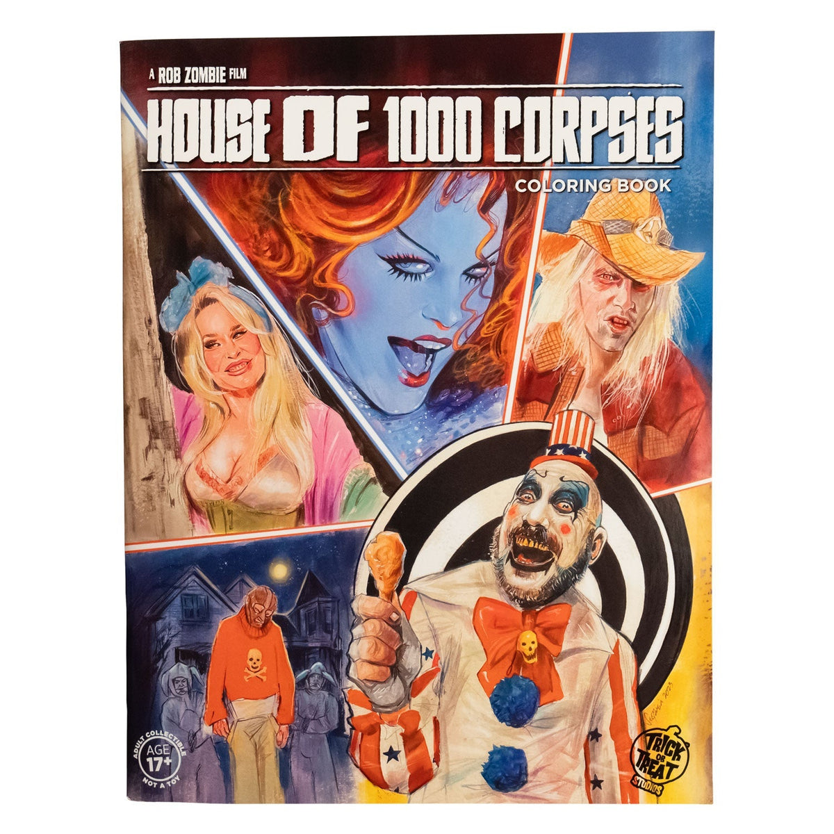 House of 1000 Corpses - Coloring Book product image 2, provided for visual reference and product detail review