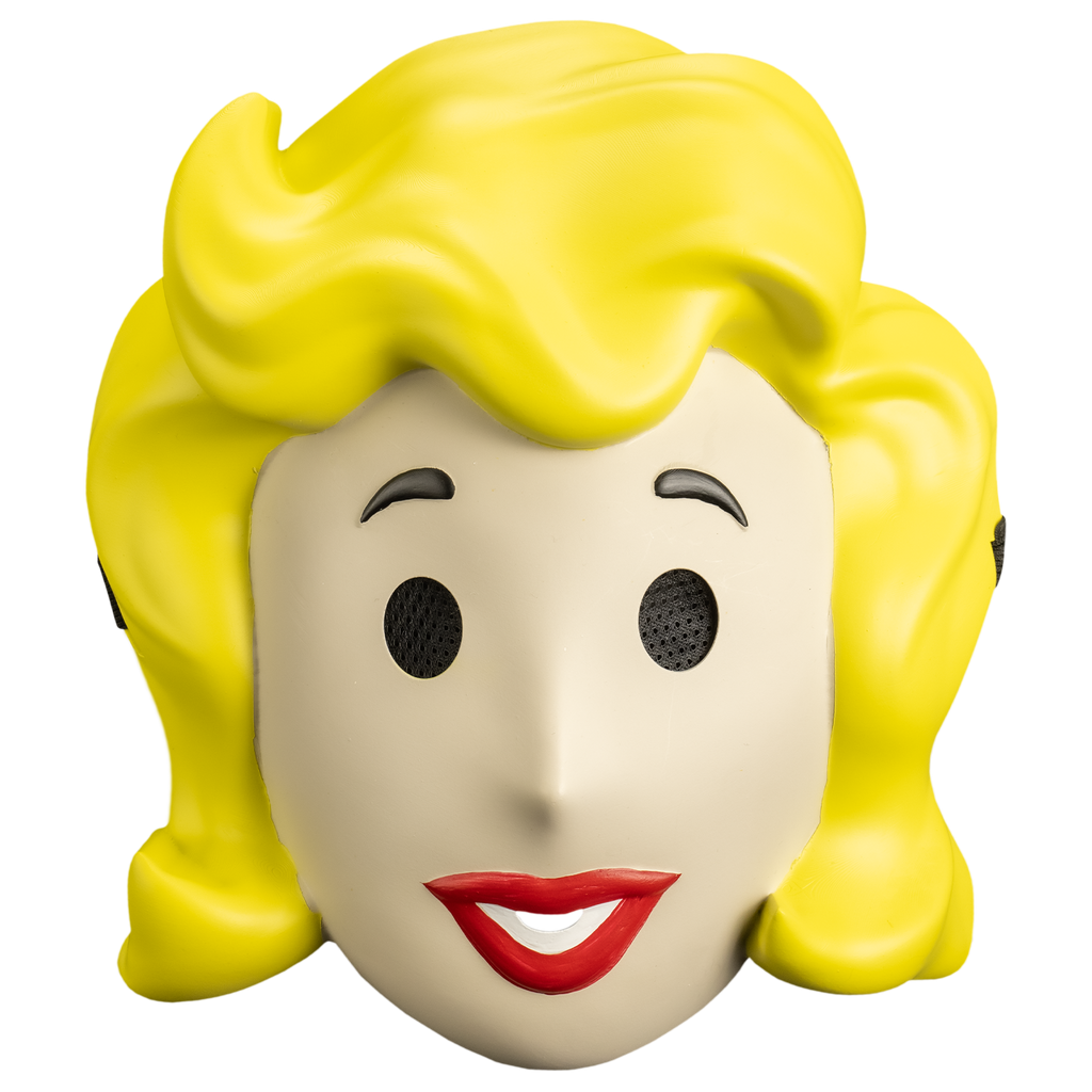 Fallout - Vault Girl Retro Mask product image 2, provided for visual reference and product detail review