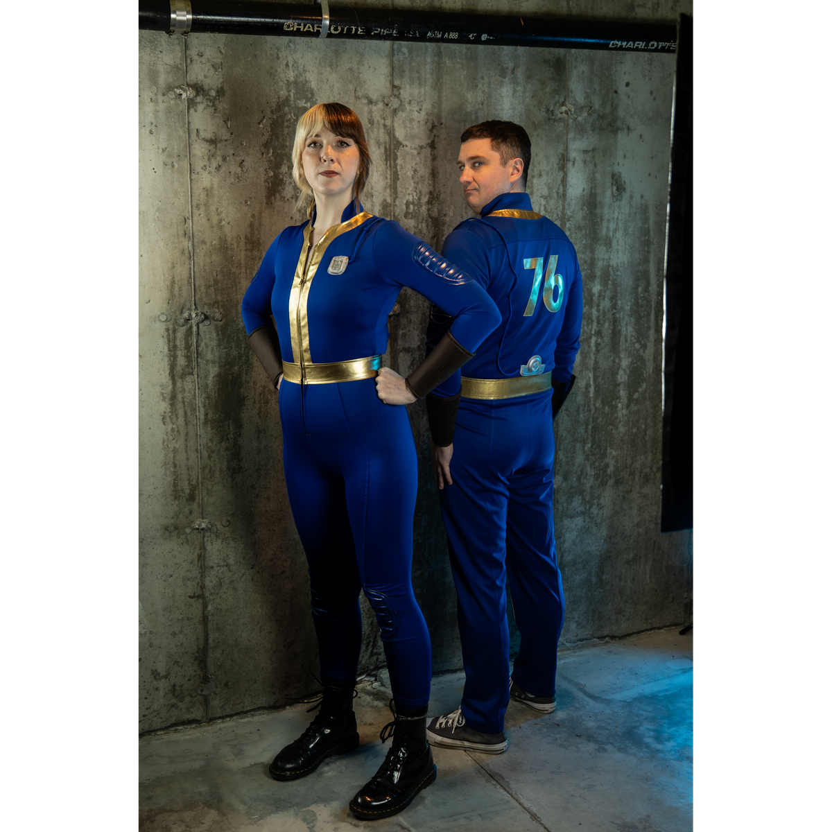 *PRE-ORDER* Fallout - Girl Vault Dweller Jumpsuit Costume product image 4, provided for visual reference and product detail