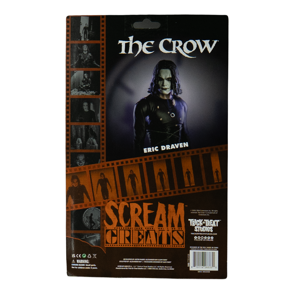 *PRE-ORDER* Scream Greats - The Crow (1994) - Eric Draven - 8" Figure product image 12, provided for visual reference and