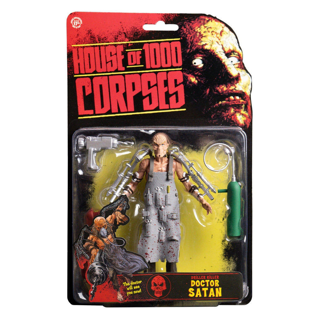 House of 1000 Corpses - Driller Killer Doctor Satan - 5" Action Figure product image 8, provided for visual reference and
