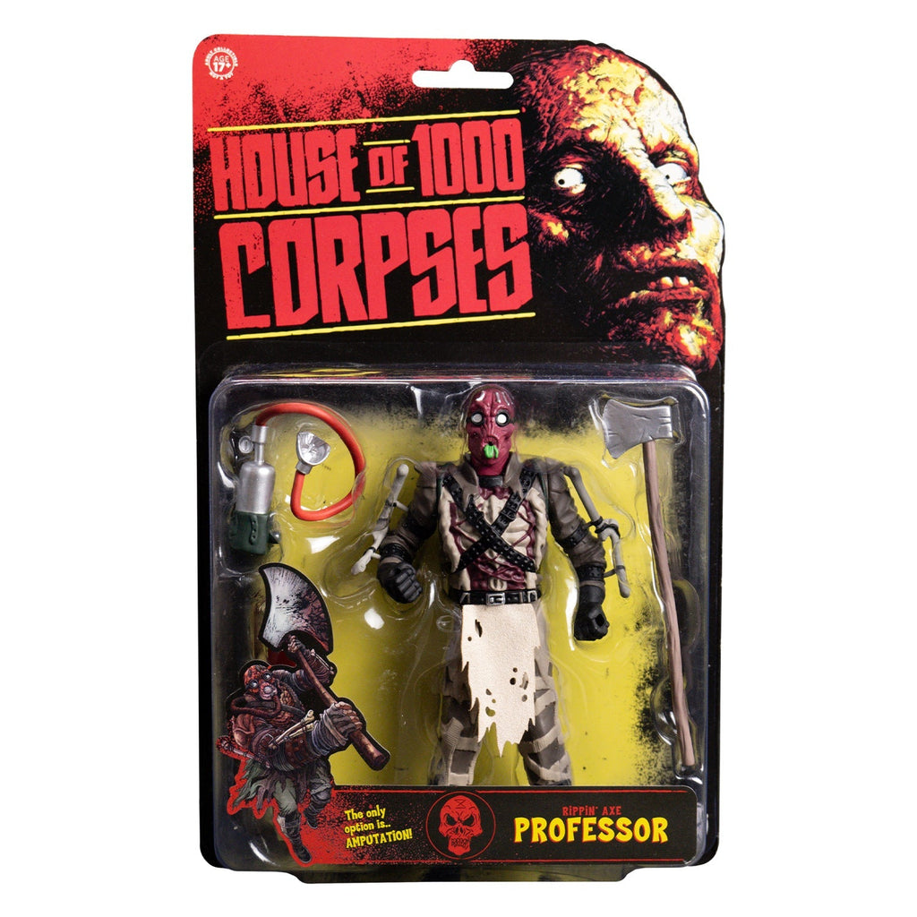 House of 1000 Corpses - Rippin' Axe Professor - 5" Action Figure product image 8, provided for visual reference and product