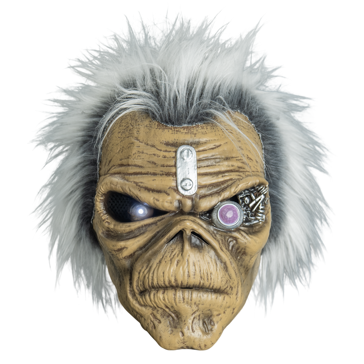 Iron Maiden - The Clairvoyant Deluxe Injection Mask with Light Up Eye product image 1, provided for visual reference and