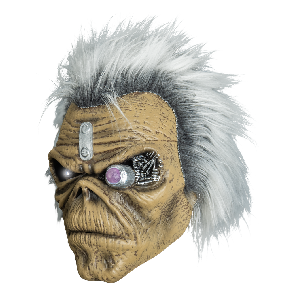 Iron Maiden - The Clairvoyant Deluxe Injection Mask with Light Up Eye product image 2, provided for visual reference and