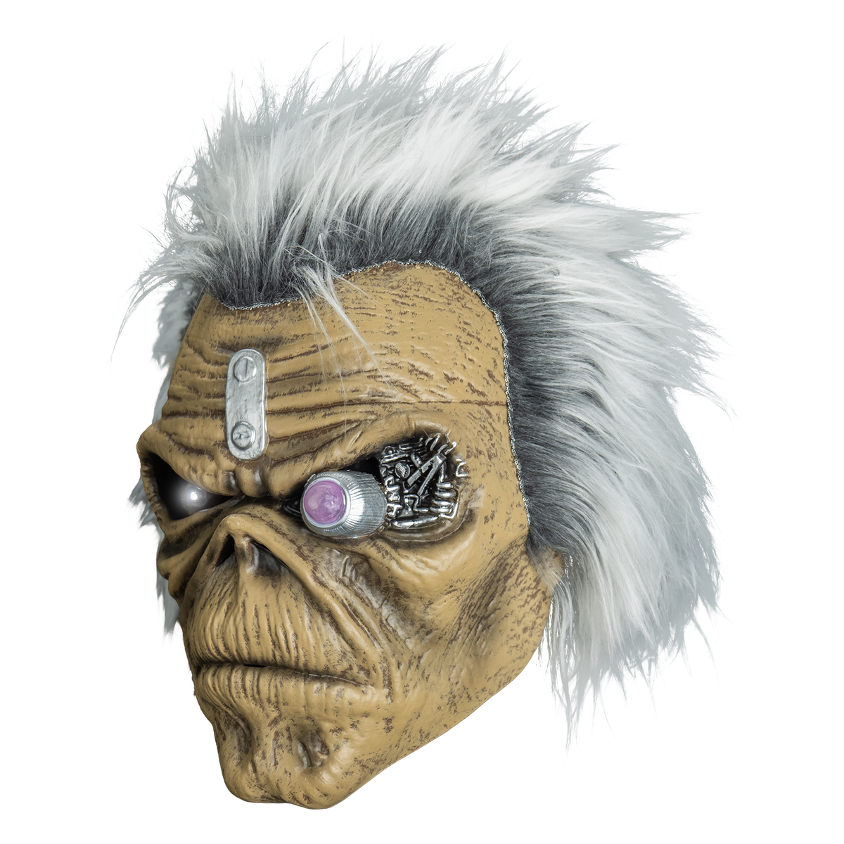 Iron Maiden - The Clairvoyant Deluxe Injection Mask with Light Up Eye product image 2, provided for visual reference and