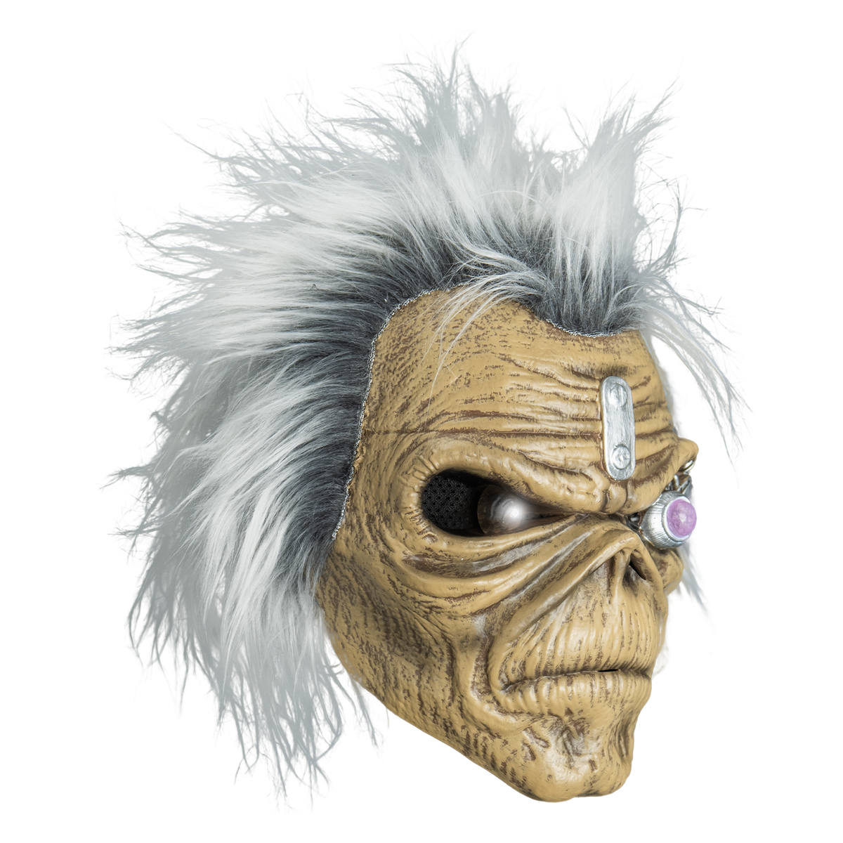 Iron Maiden - The Clairvoyant Deluxe Injection Mask with Light Up Eye product image 3, provided for visual reference and