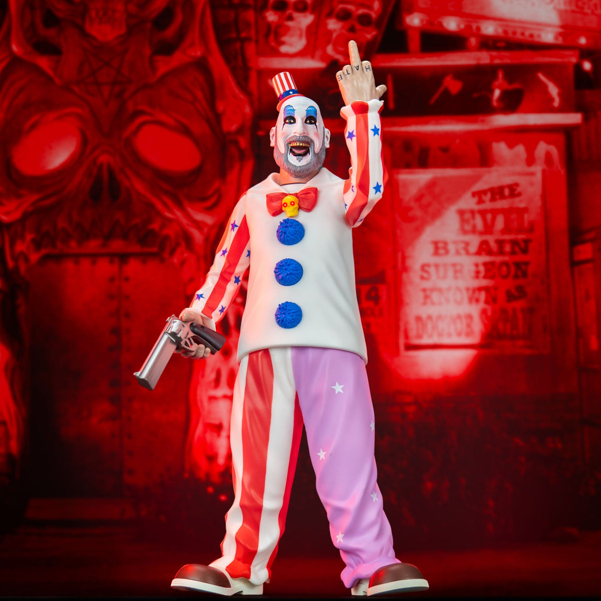 House of 1000 Corpses - Giant-Size Trash Talkin' Capt. Spaulding Figure product image 1, provided for visual reference and