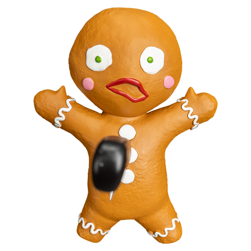 *PRE-ORDER* Krampus - Gingerbread Man Magnet product image 1, provided for visual reference and product detail review