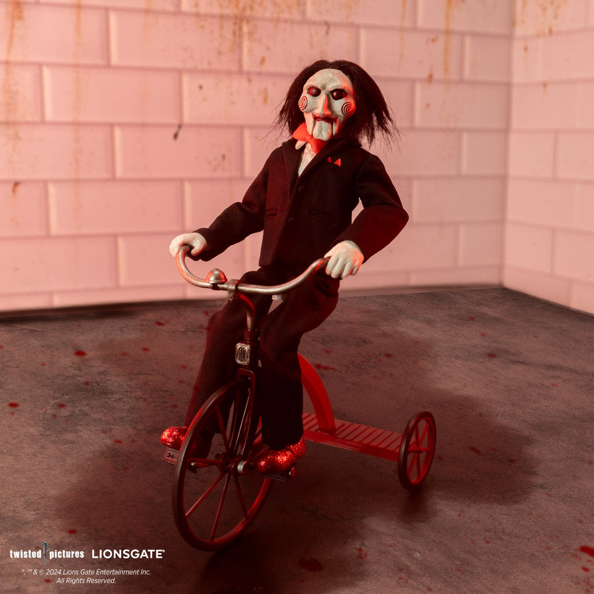 Saw - Billy Puppet with Tricycle - 1:6 Figure product image 1, provided for visual reference and product detail review