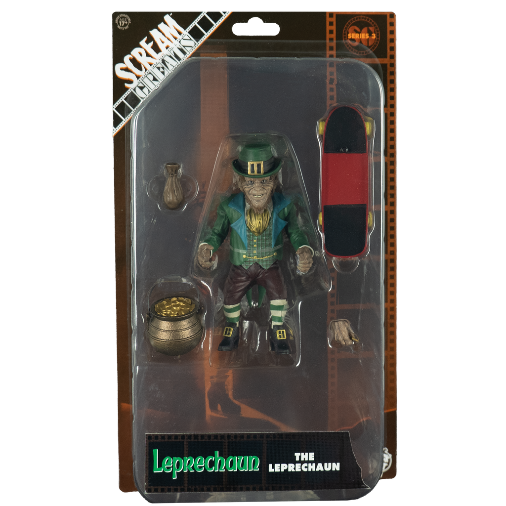 Scream Greats - Leprechaun - Leprechaun - 8" figure product image 13, provided for visual reference and product detail review