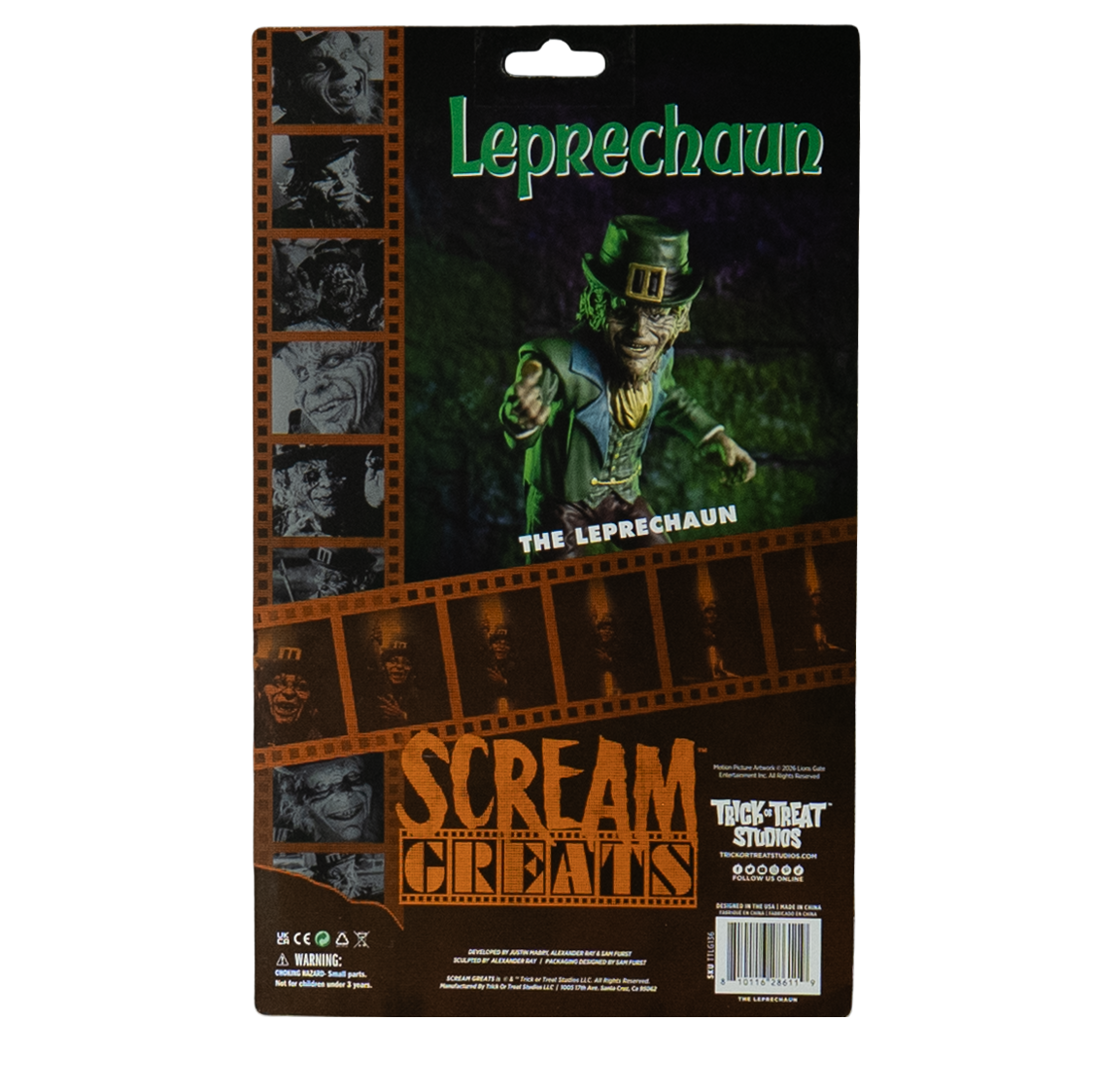 Scream Greats - Leprechaun - Leprechaun - 8" figure product image 14, provided for visual reference and product detail review