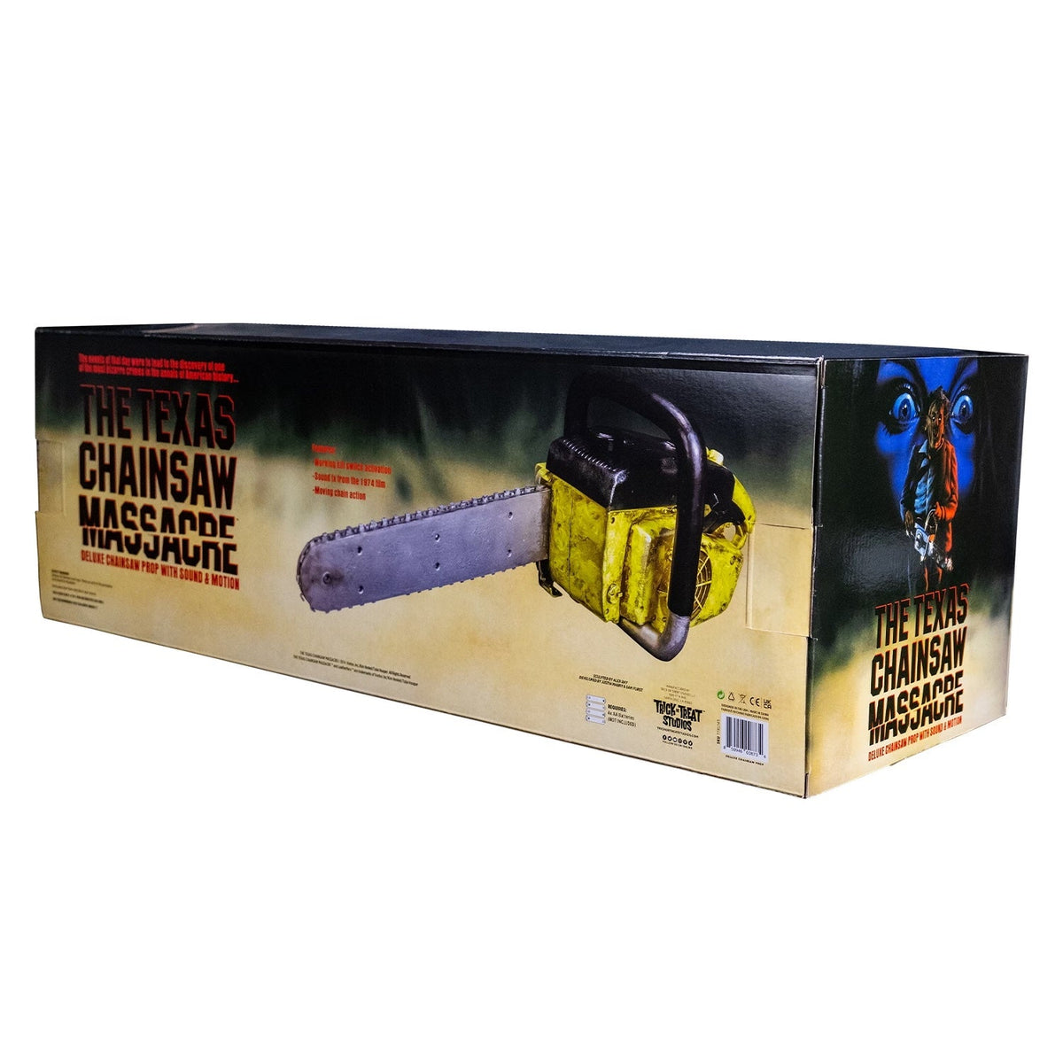 The Texas Chainsaw Massacre (1974) - Chainsaw Prop with Sound product image 7, provided for visual reference and product