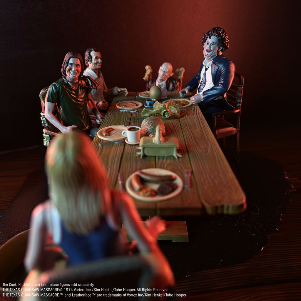 The Texas Chainsaw Massacre (1974) - Dinner Scene Playset product image 1, provided for visual reference and product detail