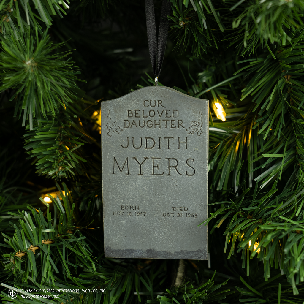 Holiday Horrors - Halloween (1978) - Judith Myers Tombstone Ornament product image 1, provided for visual reference and