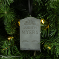 Holiday Horrors - Halloween (1978) - Judith Myers Tombstone Ornament product image 1, provided for visual reference and